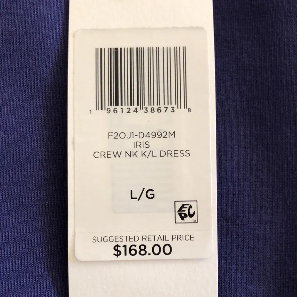 NWT Eileen Fisher Stretch Cotton Dress - Picture 6 of 7